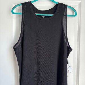 Old Navy Go-Dry Activewear Tank with Mesh Sleeve